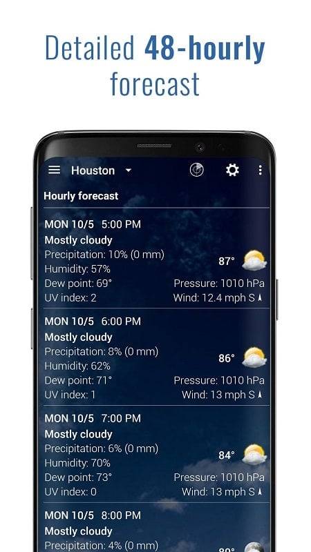 Transparent clock weather Pro Screenshot 4