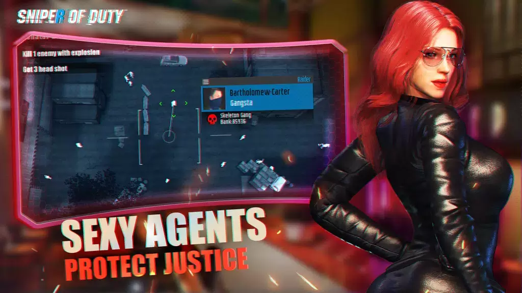 Sniper of Duty:Sexy Agent Spy স্ক্রিনশট 3