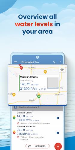 FloodAlert Waterlevel Alerts Screenshot 2