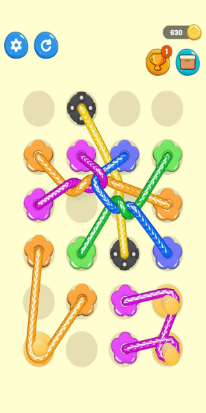 Tangled Line 3D: Knot Twisted应用截图第2张