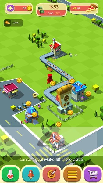 Pizza Factory Tycoon - Idle Clicker Game Скриншот 3