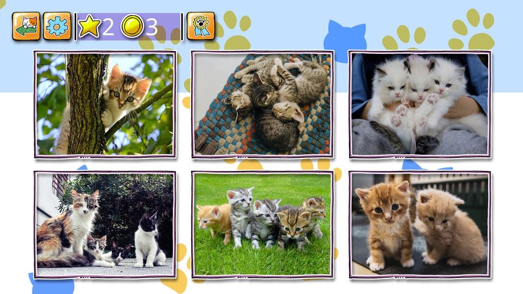 Jigsaw Puzzle Cats Kitten Screenshot 4