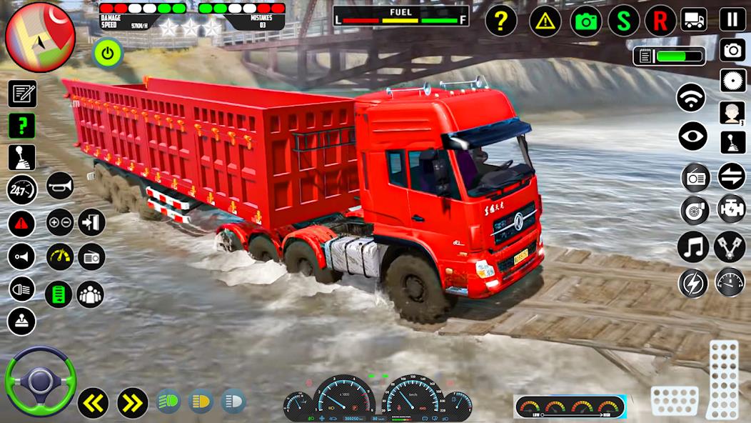 Euro Truck Games Cargo Driving Mod Captura de pantalla 1