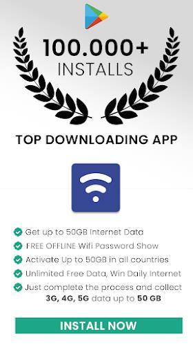 Daily Internet Data 50 GB MB 스크린샷 1