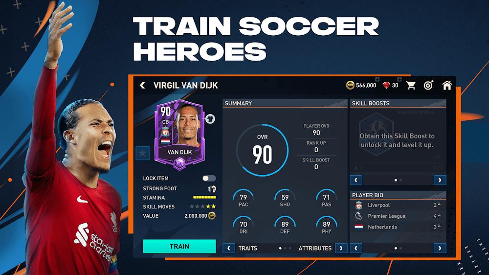 FIFA Soccer Mobile 스크린샷 2