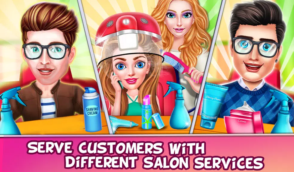 Barber Shop - Simulator Games Captura de tela 3
