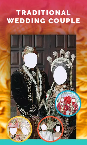 Traditional Wedding Couple 스크린샷 1