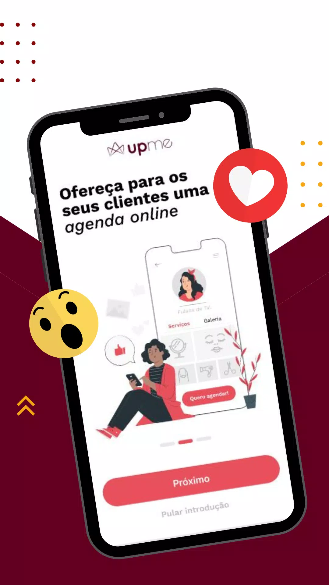 UPME: Agenda Online da Beleza Capture d’écran 2