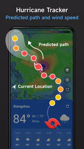 Live Weather & Radar Map Captura de tela 2