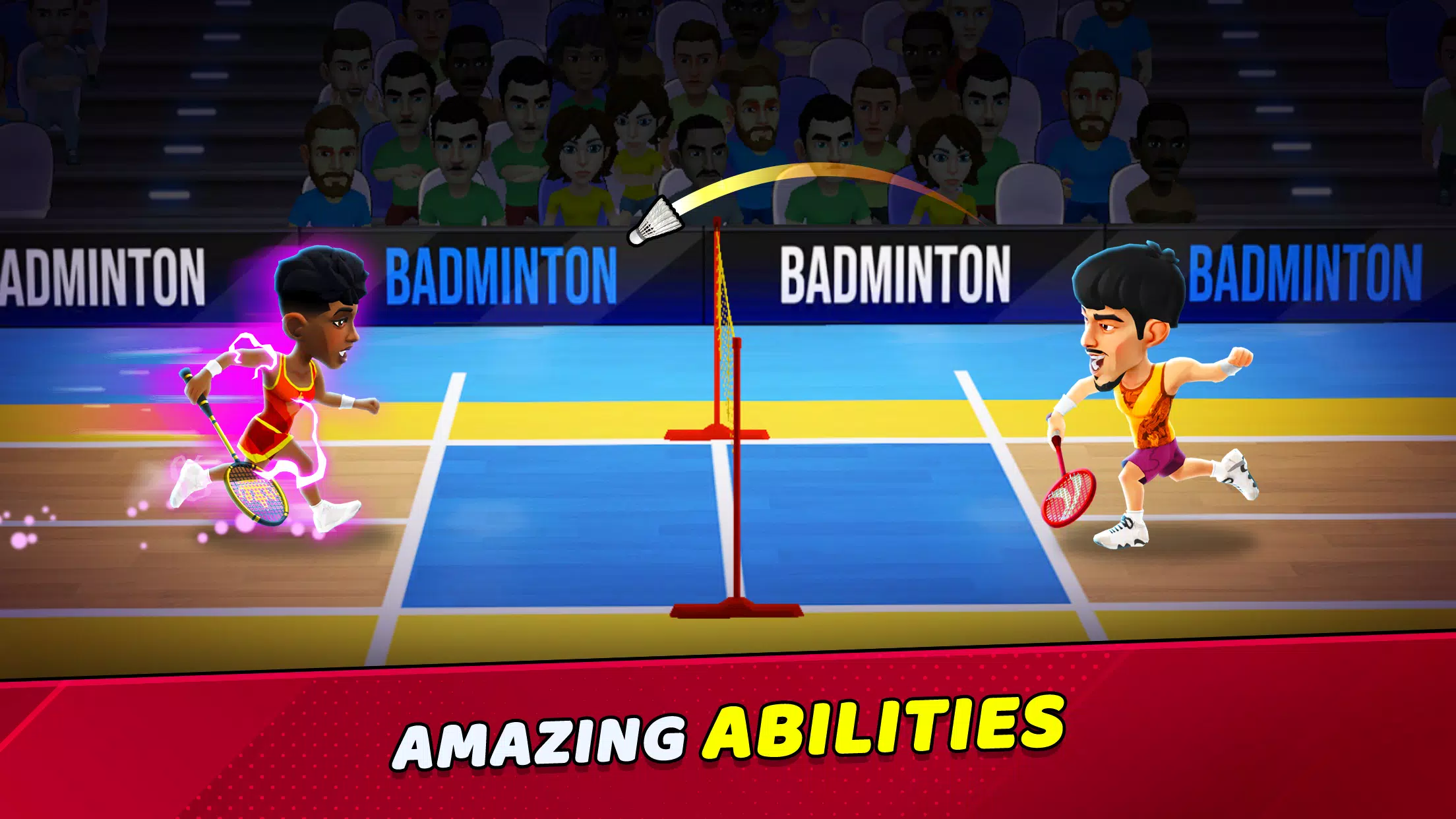 Badminton Clash 3D Capture d’écran 3