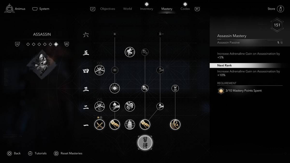 Naoe Skills Assassins Creed Shadows Assassin
