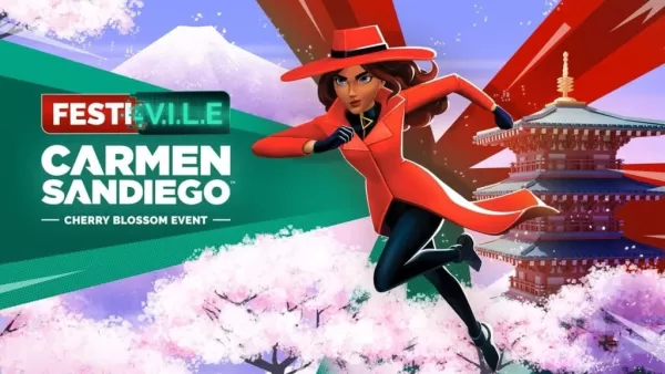 Carmen Sandiego Marks 40 Years at Japan Cherry Blossom Fest