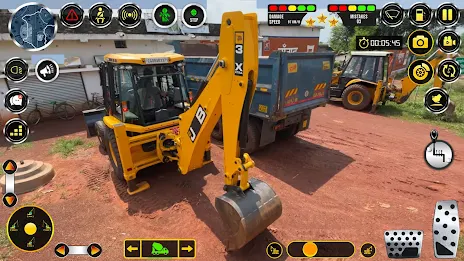 Snow Excavator Construction 3D ภาพหน้าจอ 2