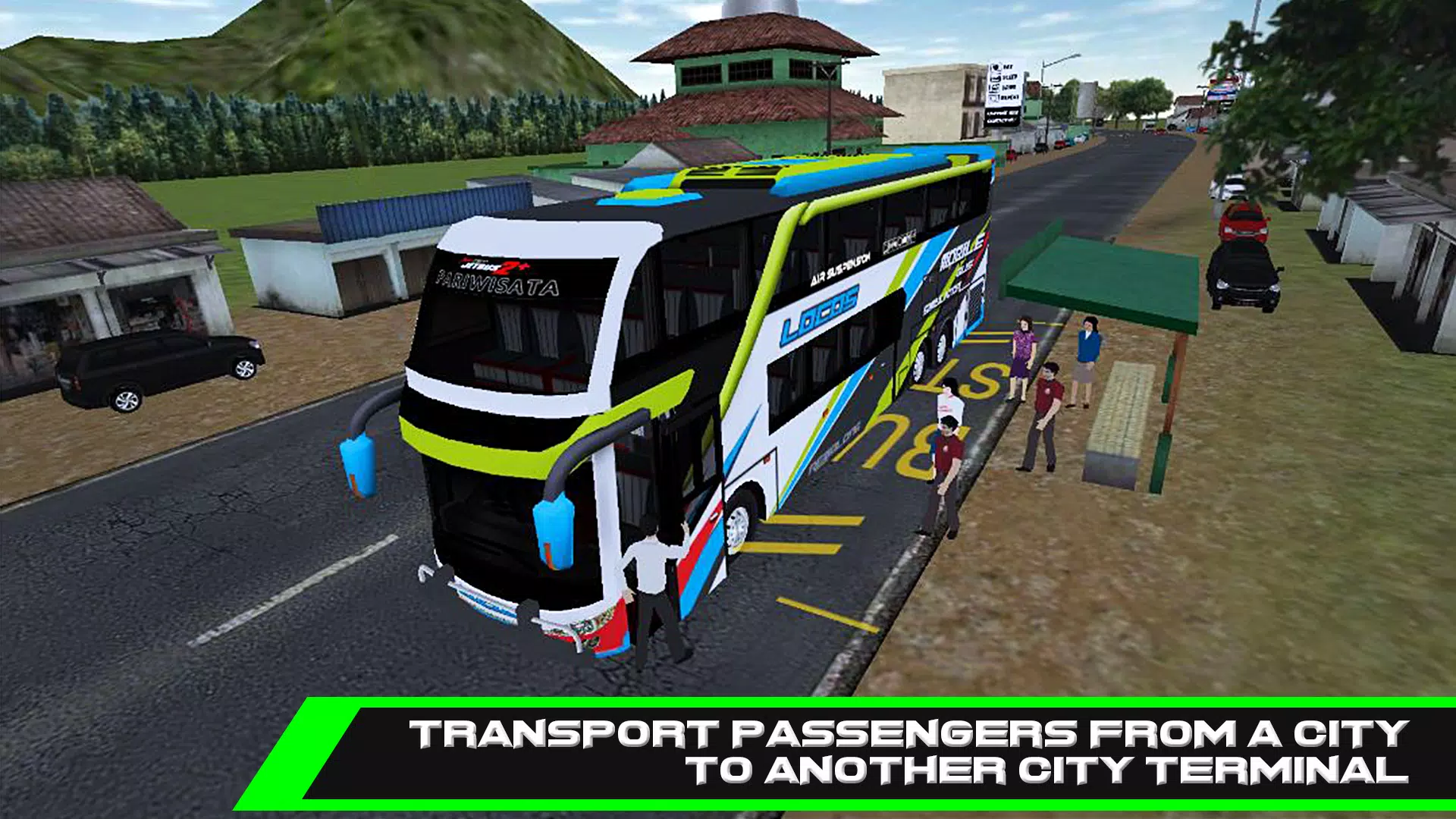 Mobile Bus Simulator Скриншот 2