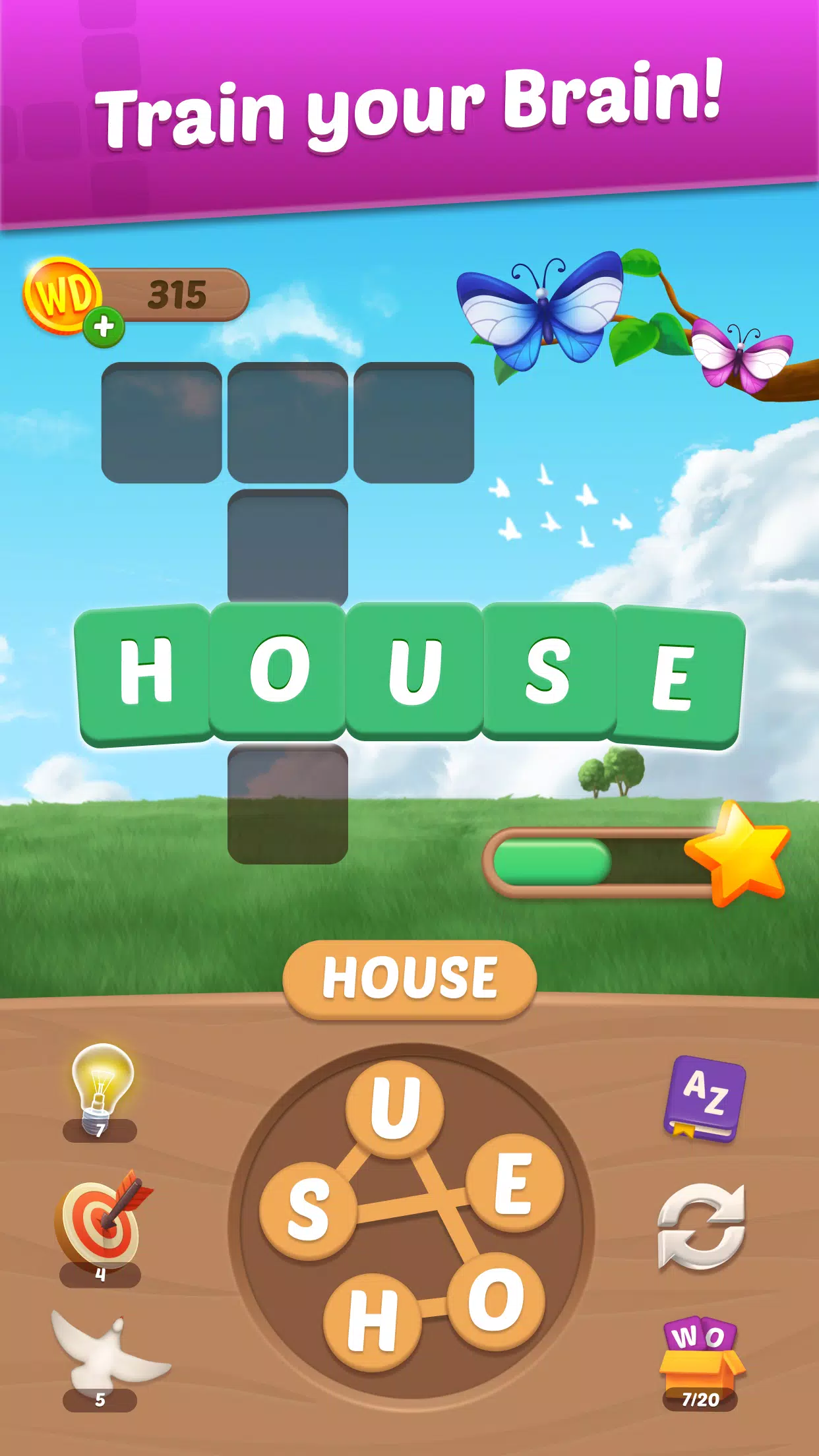 Wordington: Word Hunt & Design应用截图第2张