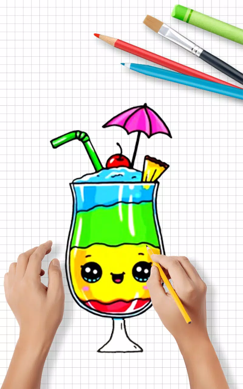 Draw Cute Drinks Скриншот 3