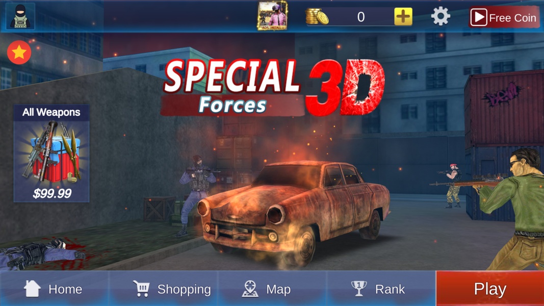 Special Ops: PvP Sniper Shooer 스크린샷 1