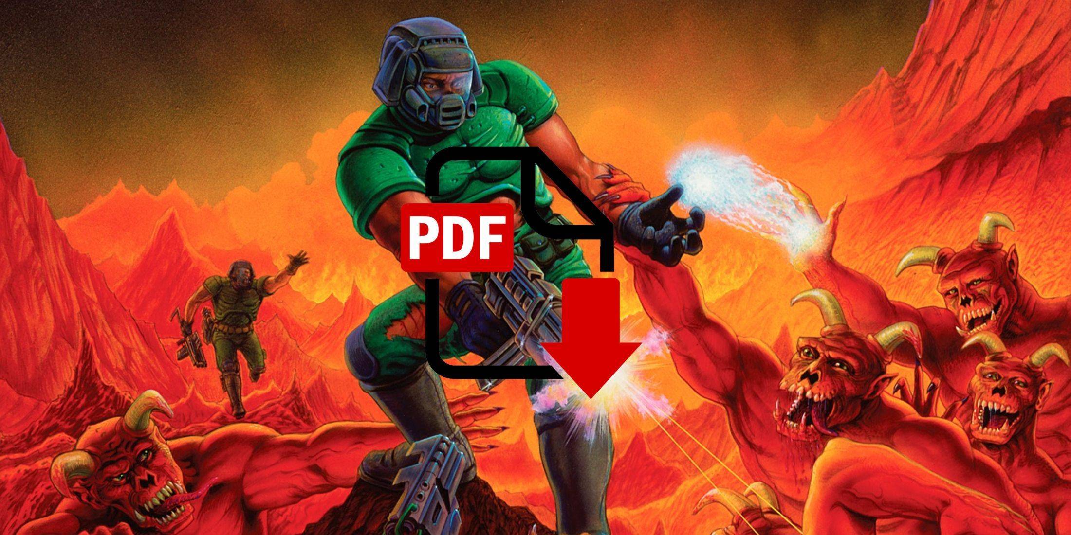 Doom được chuyển sang PDF: Một trò chơi đầu tiên