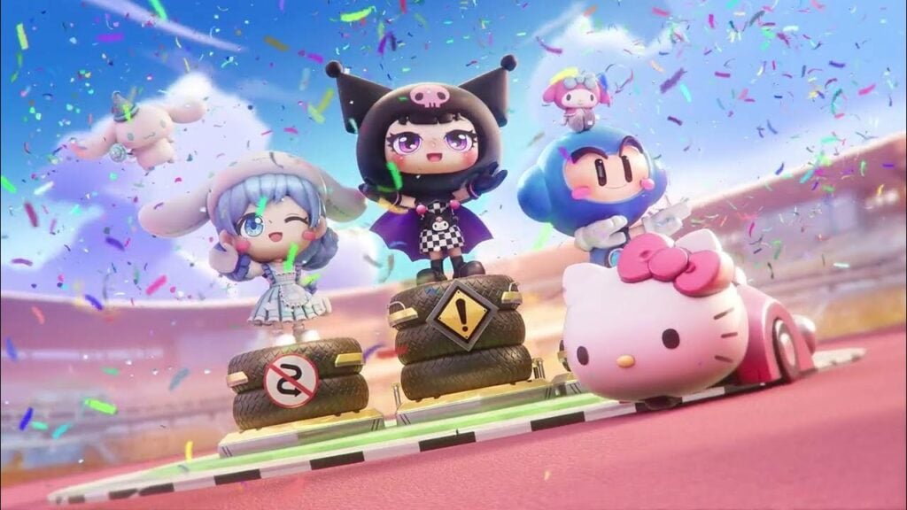 Golpes de invasión de Sanrio KartRider Rush+