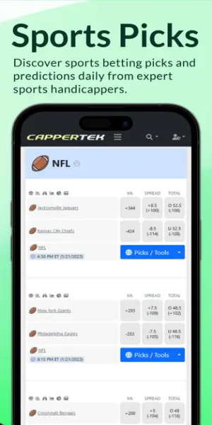 CapperTek Sports Betting Tools應用截圖第2張