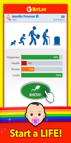 BitLife: Life Simulator MOD Captura de pantalla 1