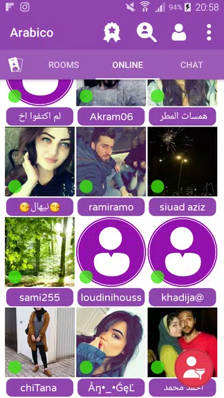 Arabico - Meet Arabs People & Chat Rooms Screenshot 2