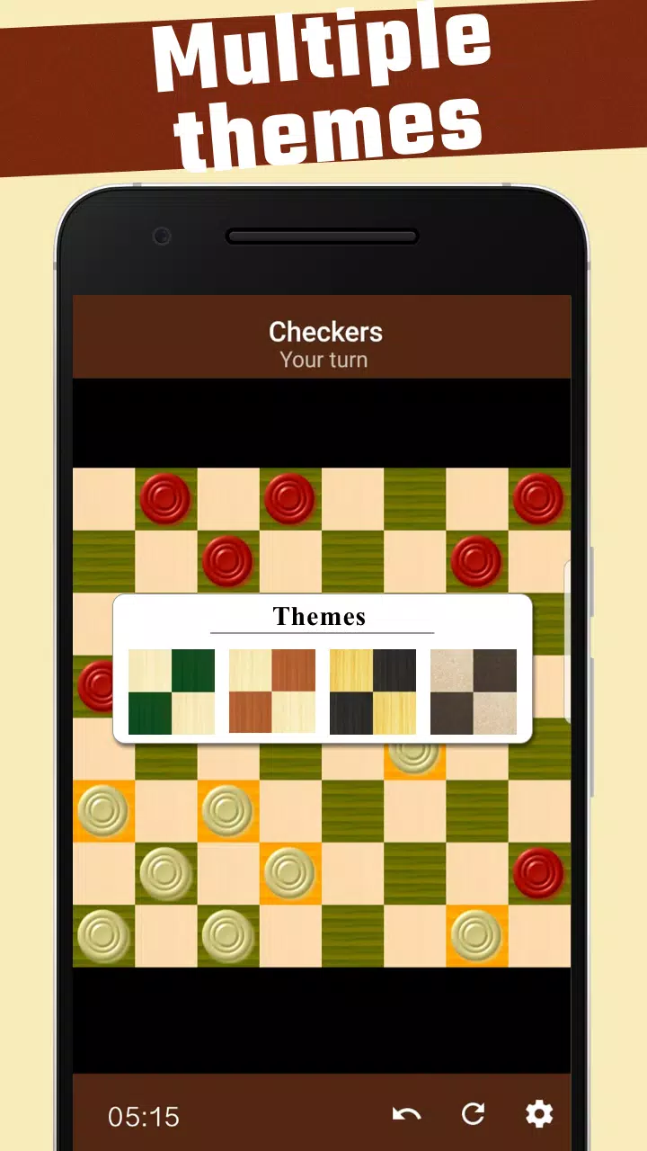 Schermata Damas - checkers 2