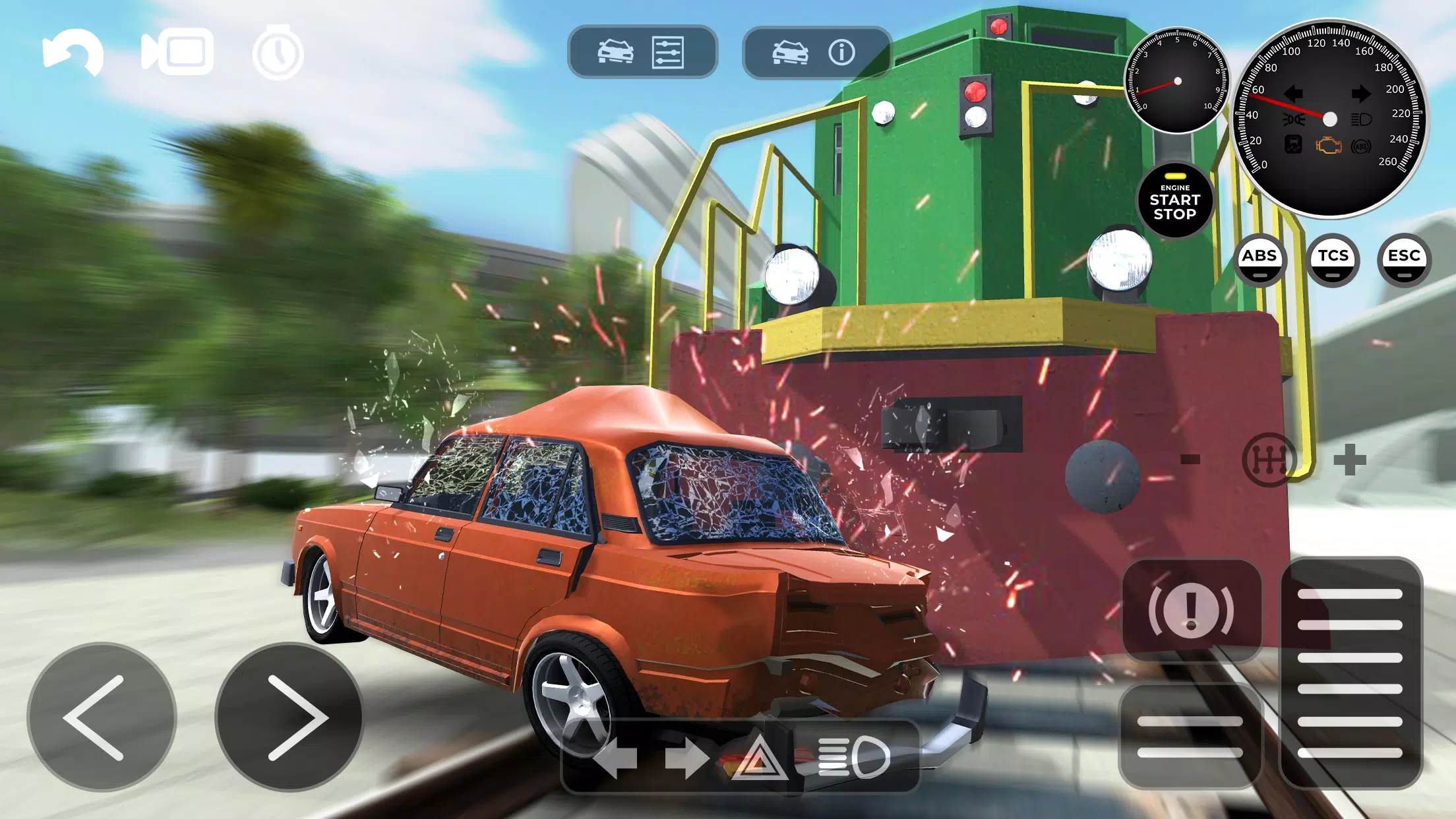 Beam Drive Crashes Original 3D Captura de pantalla 4