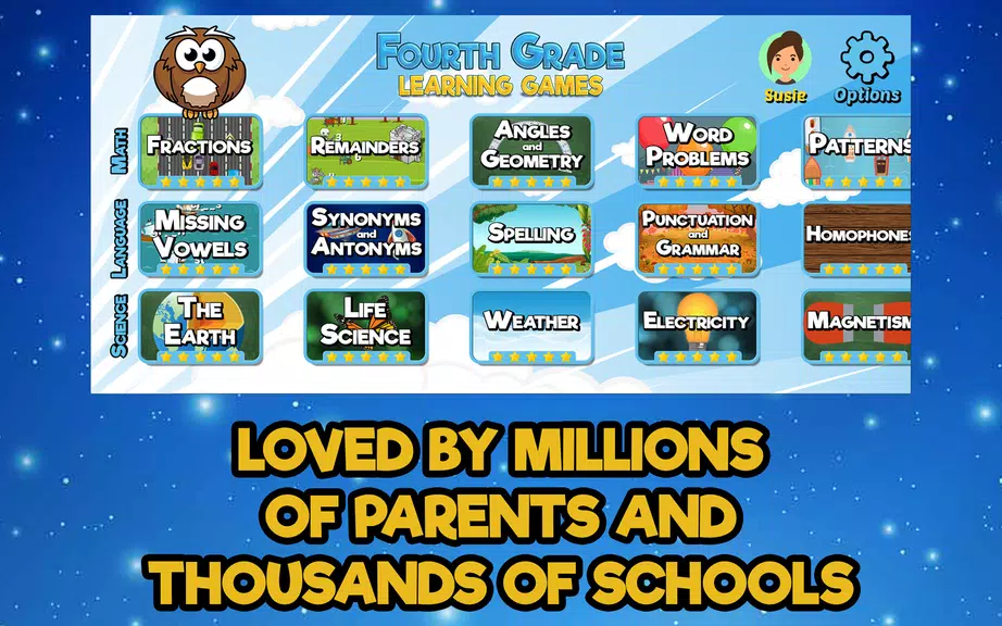 Fourth Grade Learning Games Captura de tela 4