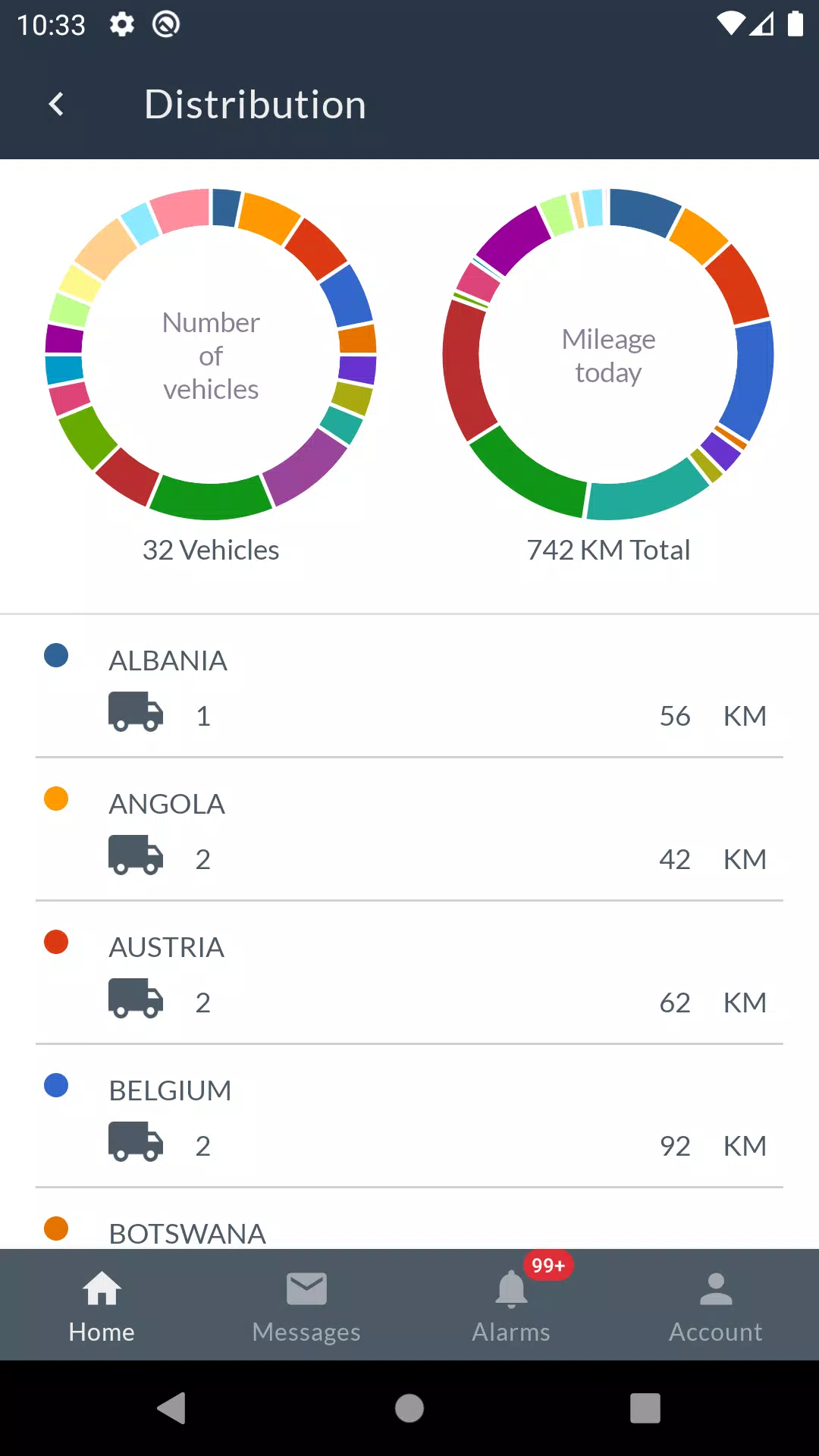 Frotcom Fleet Manager Captura de pantalla 3