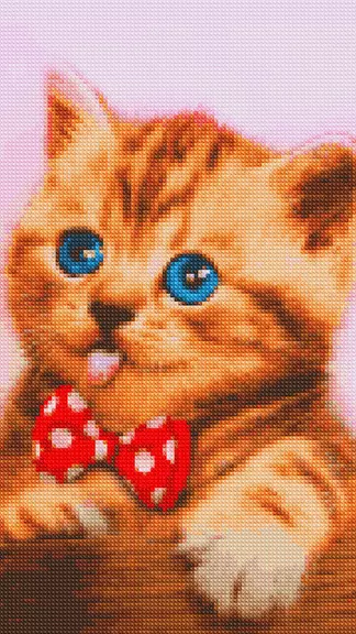 Cross stitch pixel art game Captura de pantalla 1