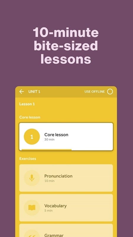 Rosetta Stone: Learn, Practice Screenshot 1