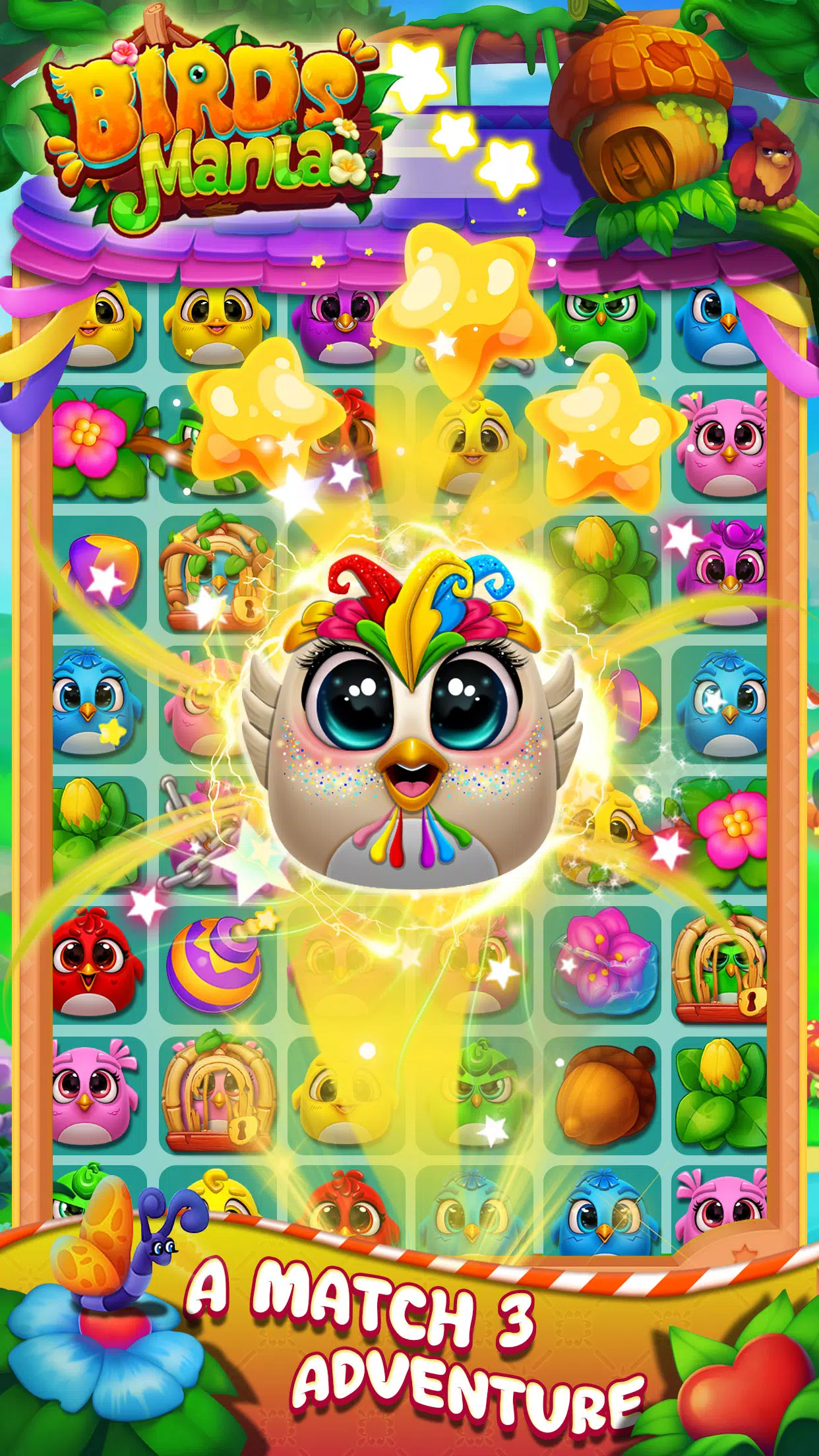 Bird Forest Mania Ảnh chụp màn hình 1