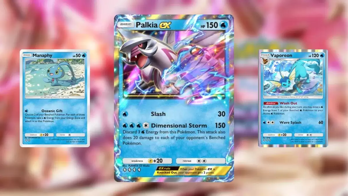 Top Palkia ex boong chiến lược cho Pokemon TCG Pocket