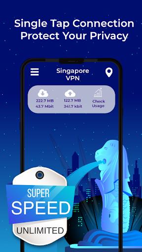 Singapore VPN - Free, Fast & Secure Capture d’écran 3