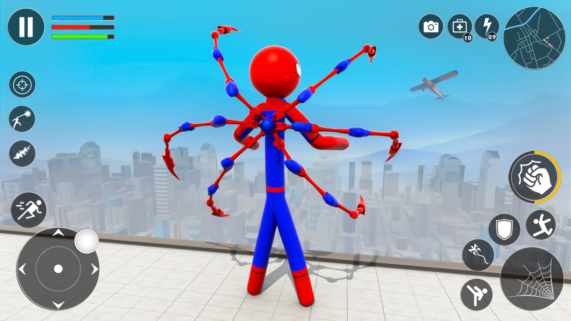 Spider Hero Man Game-Superhero Screenshot 1