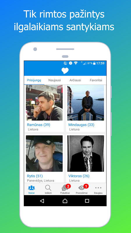 antrapuse.lt - Rimtos Pažintys Ekran Görüntüsü 1