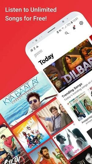 Gaana: MP3 Songs, Music App Скриншот 4