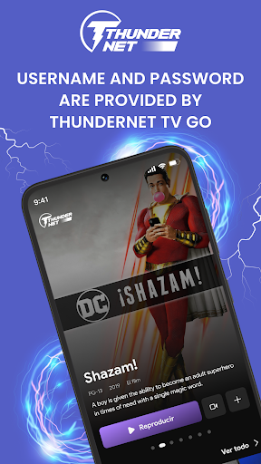 Thundernet TV GO ภาพหน้าจอ 1