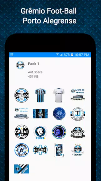 Grêmio Stickers for WhatsApp スクリーンショット 3