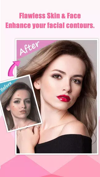 InstaBeauty: Makeup Selfie Cam Capture d’écran 2