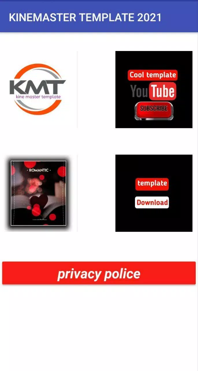 lovetemplate kinemaster aveepl Capture d’écran 1