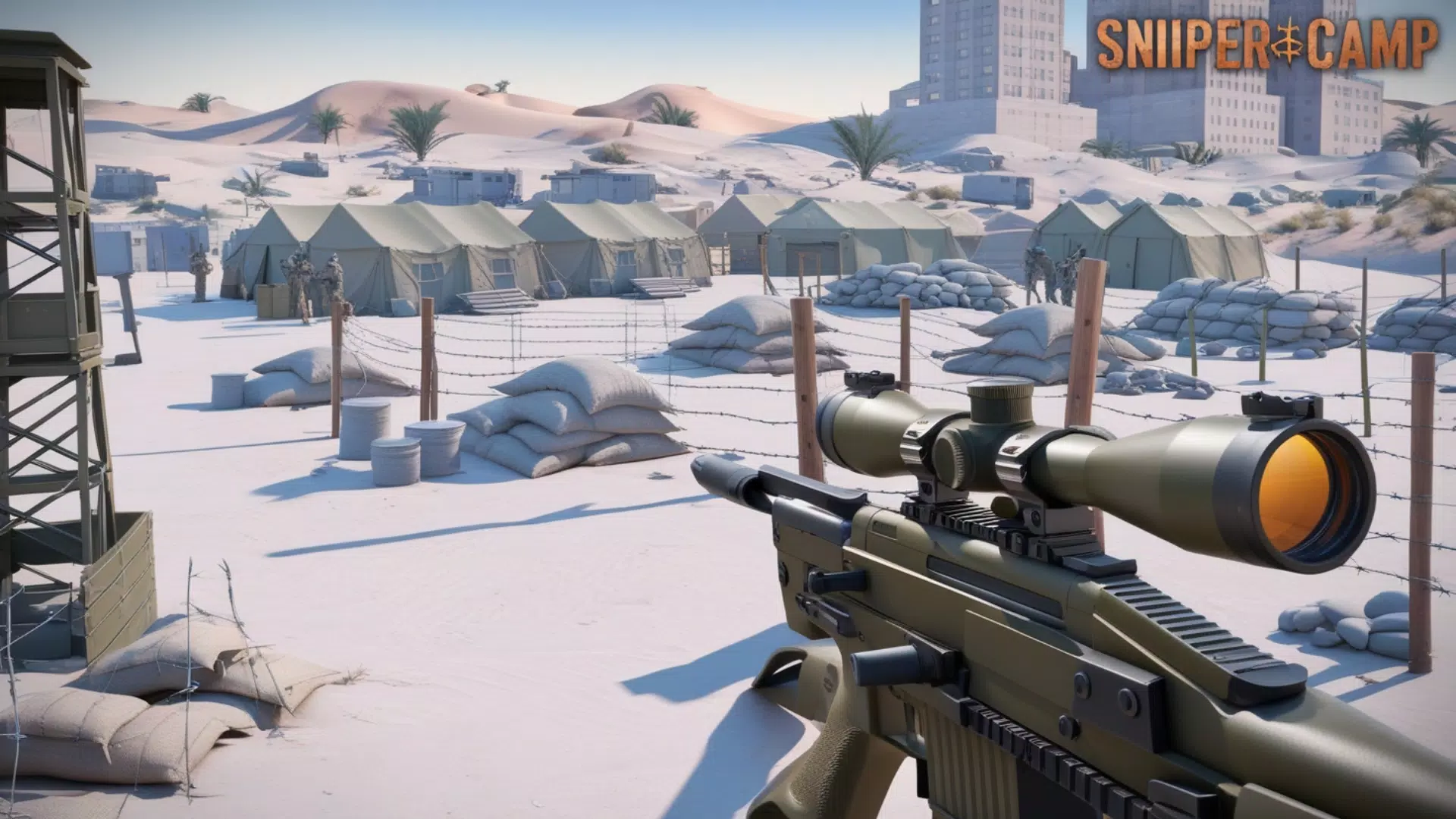 Sniper X : Desert Hunt FPS 3D Tangkapan skrin 3