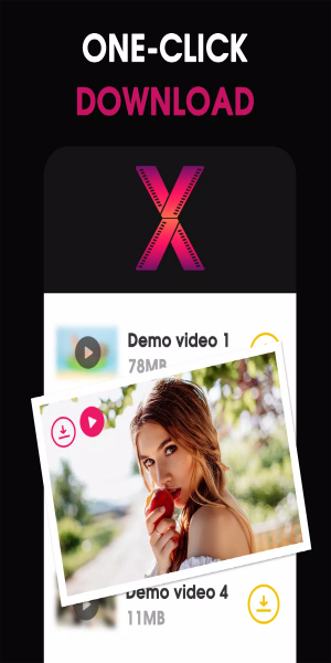 X Sexy Video Downloader スクリーンショット 1