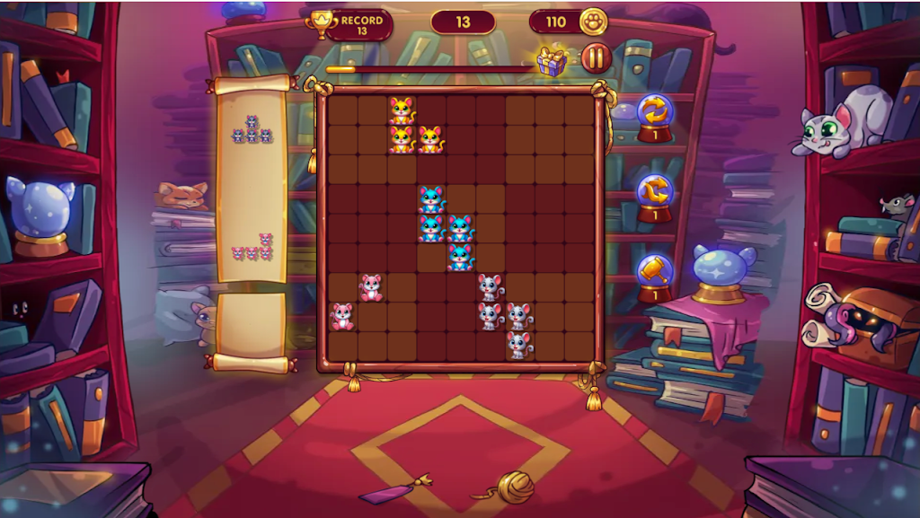 Schermata Mouse land block 9x9: Puzzle 4