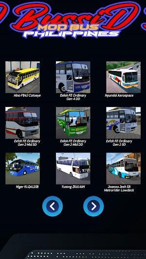 Bussid Philippines Mod ဖန်သားပြင်ဓာတ်ပုံ 3