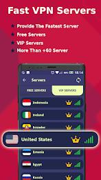 USA VPN -Safe Secure VPN Proxy Capture d’écran 2