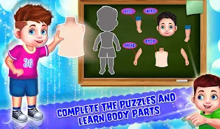 Kids Learning Human Bodyparts應用截圖第4張