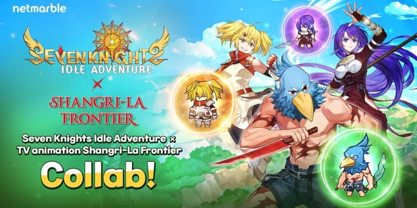 Seven Knights Idle Adventure hợp tác với bộ anime đình đám Shangri-La Frontier