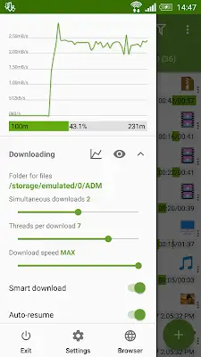 Advanced Download Manager Capture d’écran 2